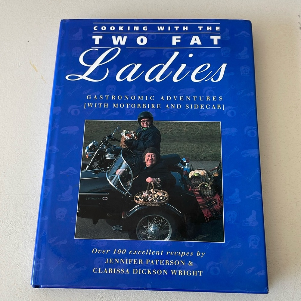 1998 Cooking with The Two Fat Ladies GUC HC Book